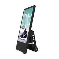 Écran tactile LCD intelligent Android sur pied de 43, 49, 55, 65 pouces, IP65, pour affichage publicitaire numérique en ascenseur, lecteur multimédia IA