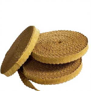 Bordure de cérémonie de luxe personnalisée faite à la main, design en dentelle dorée tressée avec broderie en fil de bouillon - Product Image 1