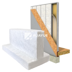Matériaux d'<span class=keywords><strong>isolation</strong></span> thermique en gros à bas prix R1.3-R4 Eco White Fiberglass Glass Wool Roll Blanket Felt Batt pour l'extérieur et la chambre à coucher - Product Image 6