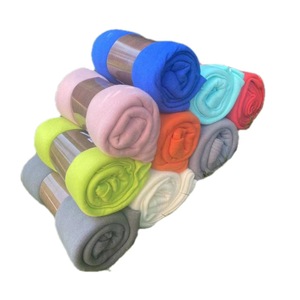 100% Polyester hai mặt màu rắn lông cừu chăn nhỏ đầu gối sang trọng Tấm dệt kim cho thương mại nước ngoài qua biên giới Quà Tặng - Product Image 5