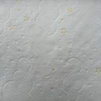 Tissu de matelas respirant, absorbant l'humidité et antibactérien, fabriqué à Foshan, 100% polyester respirant pour matelas
