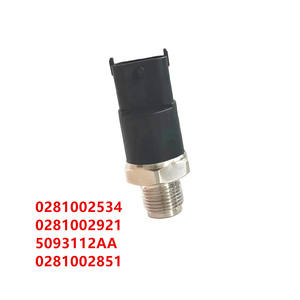 Capteur de pression de carburant pour camions, pièces détachées 0281002534 0281002921 5093112AA 0281002851 pour Cummins <span class=keywords><strong>Daf</strong></span> pour Renault Trucks Diesel <span class=keywords><strong>V8</strong></span> 6.6 - Product Image 2