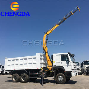 Sino LKW Howo 5 ton-10ton Kran Dump Muldenkipper mit Kran Kipper LKW - Product Image 2