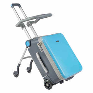 JX <span class=keywords><strong>Bagage</strong></span> Cabine Enfant Rigide Unisexe ABS de Haute Qualité à Roulettes avec <span class=keywords><strong>Port</strong></span> de Chargement USB, Valise Poussette avec Serrure Pratique pour Voyage - Product Image 3