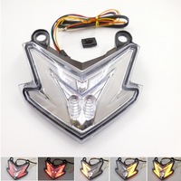 Feu arrière de moto 12V LED pour Kawasaki Z800 ZX-6R Z125 (2013-2018) – Accessoire universel de modification