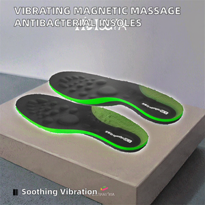 Semelles Magnétiques Vibrantes Relaxantes à 9 Aimants, Antibactériennes, Unisexe, pour l'Intérieur des Pieds - Product Image 2