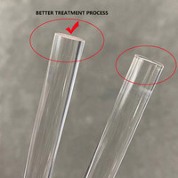 BAO RAN Varilla Capilar de Vidrio de Cuarzo Fundido en Oferta, 1mm/2mm/10mm/6mm/8mm, 99.99% Contenido de Sílice, para Semiconductores y Aplicaciones Químicas