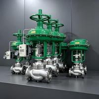 Vanne de régulation en acier inoxydable à prix compétitif, type à vis, pour eau et gaz