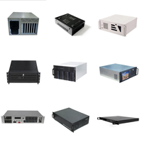 1u 3u 19 pouces en alliage d'aluminium anodisé en acier inoxydable poinçon coquille boîte de jonction plaque boîtier rack panneau boîtier