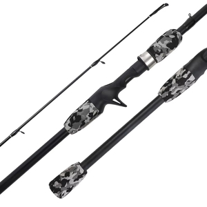 FISHINGFANS <span class=keywords><strong>Canne</strong></span> à pêche en carbone 1,8 m Action rapide Leurre 3-25g Poignée EVA <span class=keywords><strong>pour</strong></span> la pêche en mer, en bateau, en lac et en rivière - Product Image 2