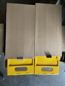 Avviso di pulizia interna esterna segnaletica di plastica - Product Image 6