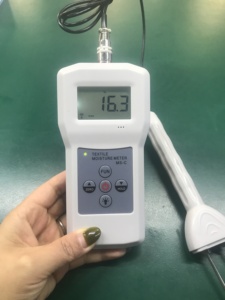 Tragbares MS320 Feuchtigkeitsmessgerät Hohe Genauigkeit 8%-40% Tabakballen- und Blattprüfgerät Analysator Sofortige Messung - Product Image 4