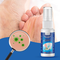 Spray Naturel pour les Pieds Formule Antimicrobienne pour l'Hygiène des Pieds, Prévention des Mycoses, Soulagement de la Sécheresse, Doux pour la Peau, OEM