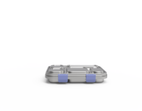 Boîte à lunch en acier inoxydable SUS304 avec boucle de conception innovante pour adolescents, vente en gros