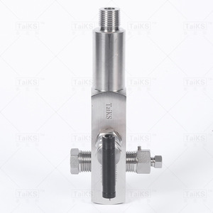 Vannes doseuses multi-ports en acier inoxydable fournies par le fabricant, vannes à aiguille intégrées, diverses spécifications, vannes de régulation - Product Image 2