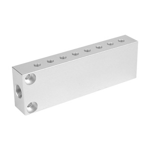 Bloc de séparation d'air multi-tuyaux pour bras robotique, sortie M5, 1 entrée, 4/6/8/10/12 sorties, collecteur de ventilation, pièce de ventilateur - Product Image 2