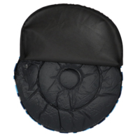Coussin de siège gonflable imperméable de pouf extérieur rayé populaire d'air pour le jardin/plage/camping