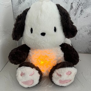 Mignon chien panda respirant 2 en 1 en peluche douce et en coton, jouet musical en peluche pour animaux, ours en peluche de 30 cm pour les enfants, bébé dormant - Product Image 5