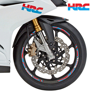 Pegatinas reflectantes para llantas de motocicleta, accesorios para motocicleta Honda HRC <span class=keywords><strong>REPSOL</strong></span> CBR 250 400 600 900 929 <span class=keywords><strong>1000</strong></span> <span class=keywords><strong>RR</strong></span>, 17 pulgadas - Product Image 3