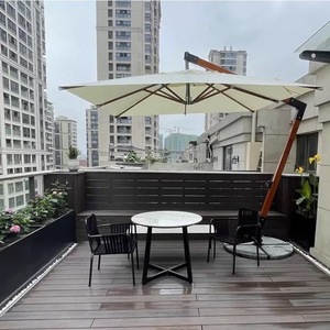 Best Price <b>Large</b> Outdoor Commercial Aluminum Windproof Durable Folding Arm Retractable Patio <b>Umbrella</b> for Hotels Restaurants - Product Image 4
