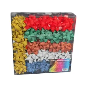 Lazo Mágico de Diamantes, Decoración Elegante y de Lujo para Regalos y Eventos, para el Día de San Valentín, Halloween, de Seda, Metalizado, Plástico, Organza y Papel - Product Image 2