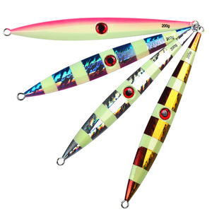 Señuelo de Pesca Diamond Eye Jig 200g, Señuelo de Pesca Lenta para Agua Salada, Aleación de Plomo, Pesca en Barco, Señuelo para Pesca Jigging - Product Image 1