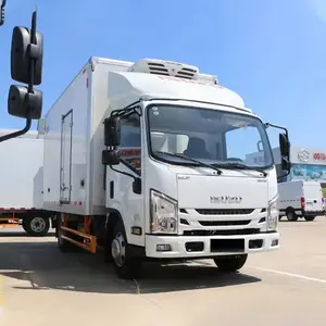 Foton 4x2 1t Mini essence réfrigérateur camion personnalisation Transport légumes viande oeuf congélateur camion réfrigéré à vendre