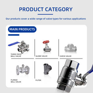 견고한 스테인리스 스틸 3피스 볼 밸브(확장 커버 및 단면 플랜지 엔드 포함) - Product Image 4