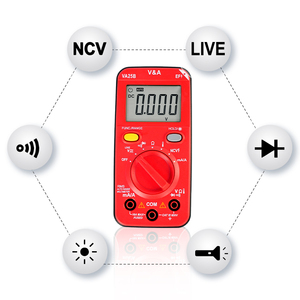 V&A VA25B-2 Smart NCV Digital Auto <b>Range</b> TRMS Multimeter With LIVE Function 2000 Display Counts - Product Image 3
