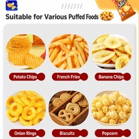 Machine d'emballage et de scellage de chips de pommes de terre avec injection d'azote pour chips de bananes plantains, beignets et pop-corn