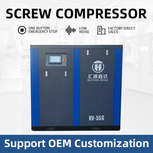 Compressores Industriais de 10hp, 30, 40, 50, 100, 150, 220, 350hp, Máquina de Compressão de Ar para Lavagem de Carros, Compressor de Ar de Parafuso de 7.5kw - Product Image 1