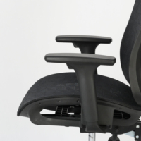 Chaise visiteur de bureau personnalisée OEM chaises de bureau modernes en maille noire vente de gros