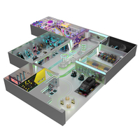 Équipement de terrain de jeux intérieur pour enfants, manèges de parc d'attractions 12D, simulateur de vol 7D, parc à thème, réalité virtuelle, arcade, machine de jeu VR