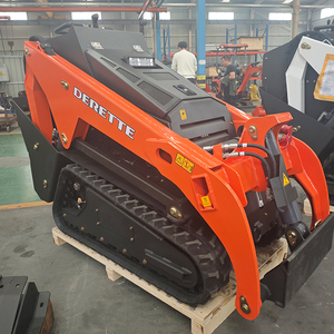 适用于 V1000 迷你滑移装载机，配备久保田 25 马力发动机，CE&EPA 认证，履带式装载机，移动式 - Product Image 4