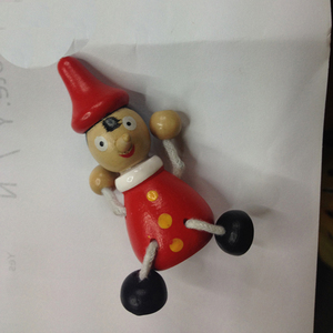 En bois Long Nez <span class=keywords><strong>Pinocchio</strong></span> Réfrigérateur Aimant Décoration De La Maison Marionnette Poupées 5CM - Product Image 1