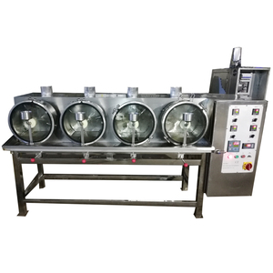 Máquina de teñir de cuero con varios tambores de cuatro estaciones con velocidad de <span class=keywords><strong>rotor</strong></span> de 0 ~ 30RPM - Product Image 1
