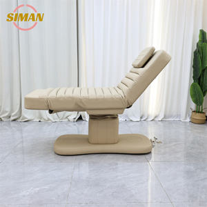 Sillón de Salón Siman, Camilla Eléctrica para Tratamientos Faciales, Reclinable, Ajustable, para Masajes, Belleza, Tatuajes, Spa, Muebles Negros - Product Image 4