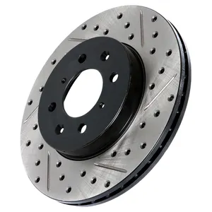 Disco Freno Auto 380mm per Audi Q5, Rotori Freno Forati e Scanalati - Product Image 4