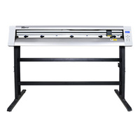 Cortador de corte de contorno automático, plóter de corte de gran tamaño con cámara, 63 pulgadas, 1,6 m