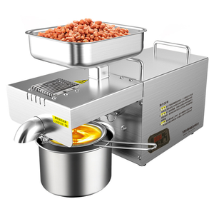 สแตนเลสขนาดเล็กใช้ในบ้านถั่วลิสงฟรีปาล์มเครื่องกดน้ำมัน/น้ำมัน Presser สำหรับ<span class=keywords><strong>ขาย</strong></span> - Product Image 2