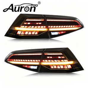 AURON <b>LED</b> Tail Lamp VW Golf 7 Clear Lens ABS New Retrofit Upgrade Daytime Running <b>Lights</b> 6000K 6000 Lumens <b>Plug</b> Play 2014-2020 - Product Image 1