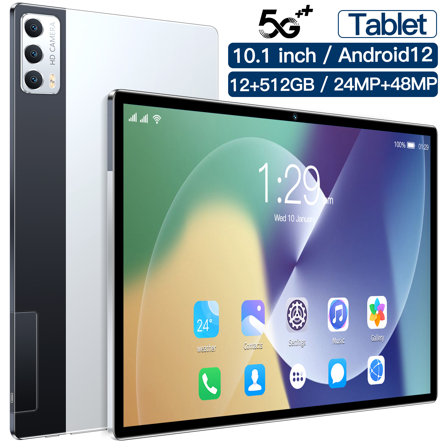 Android Tablet 10.1インチ 8GB RAM 128GB ROM Amazon.com : JXCNSNW 10.1