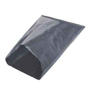 Sac poly transparent PE-HD/PE-BD de taille personnalisée emballage alimentaire plat avec poignée découpée sac à provisions en plastique en gros pour supermarché - Product Image 2