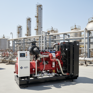 Groupe électrogène Cogeneration Biogaz 100kW 80% d'efficacité totale Refroidissement par eau Stamford Open CUMMINS - Product Image 2