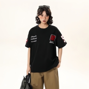 Nouveau <span class=keywords><strong>T</strong></span>-<span class=keywords><strong>shirt</strong></span> pour garçons, style streetwear américain rétro, camouflage vintage, artisanat <span class=keywords><strong>de</strong></span> qualité, mode jeunesse - Product Image 5