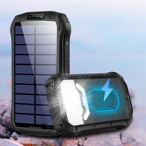 Banco de Energía de Nuevo Estilo de 20000 mAh, Paneles Solares Inalámbricos, Banco de Energía para <span class=keywords><strong>Emergencias</strong></span> al Aire Libre, Impermeable - Product Image 3