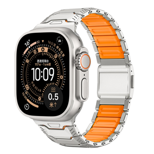 Bracelets magnétiques minimalistes en titane étanches Win-Win pour <span class=keywords><strong>Apple</strong></span> <span class=keywords><strong>Watch</strong></span> Ultra 1 49 mm Série 10 42 mm - Product Image 1