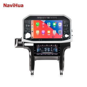 Nouvelle conception pour Ford F150 2009-2014, autoradio multimédia à double écran, moniteur Android, Carplay, navigation, panneau de climatisation - Product Image 1
