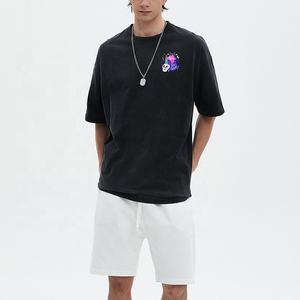 Acid Wash Effect T <b>Shirt</b> 100% Cotton Heavyweight Material Vintage Wash Finish <b>Oversized</b> Fit Unisex Streetwear T <b>Shirt</b> - Product Image 1