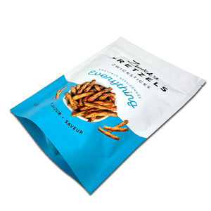 Sacs en plastique de vente en gros, pochette debout anti-odeur avec sac à fermeture éclair recyclable, snack alimentaire, 2023 - Product Image 4